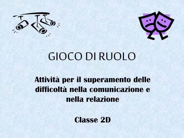 gioco di ruolo