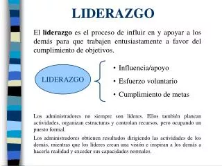 liderazgo