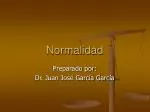 Normalidad - slide 1