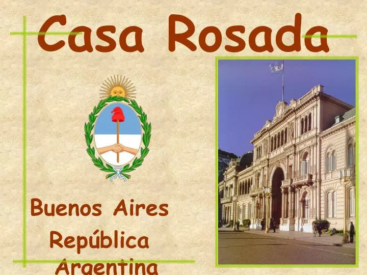 casa rosada