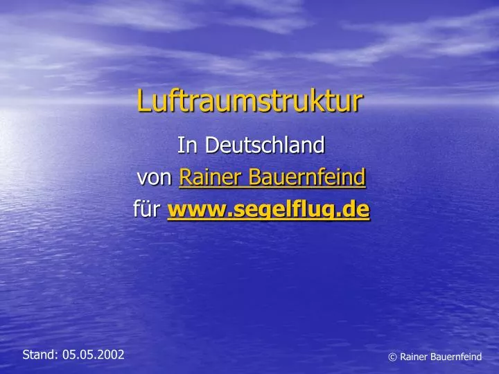 luftraumstruktur