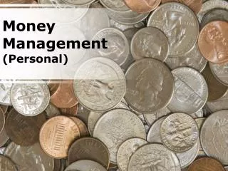 money management - personal (modern) powerpoint presentation