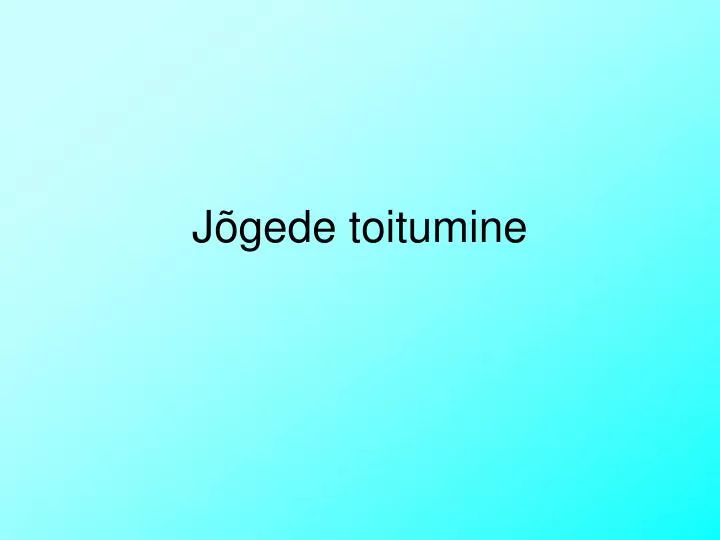 j gede toitumine