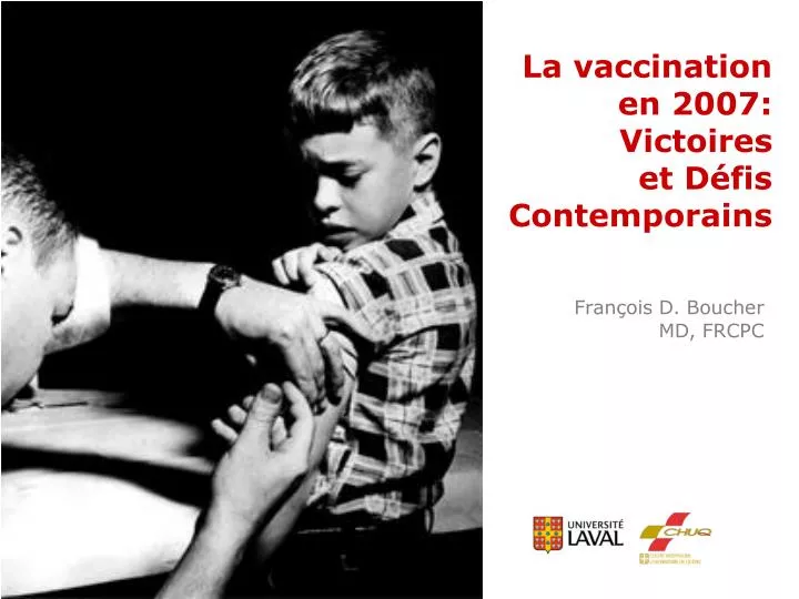la vaccination en 2007 victoires et d fis contemporains