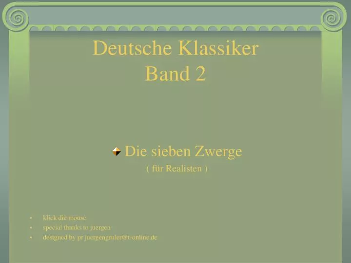 deutsche klassiker band 2