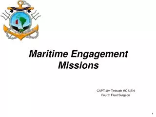 Maritime Engagement Missions