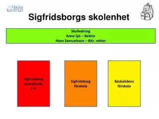 sigfridsborgs skolenhet