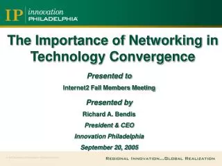 The Importance of Networking in Technology Convergence