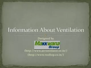 industrial ventilation system