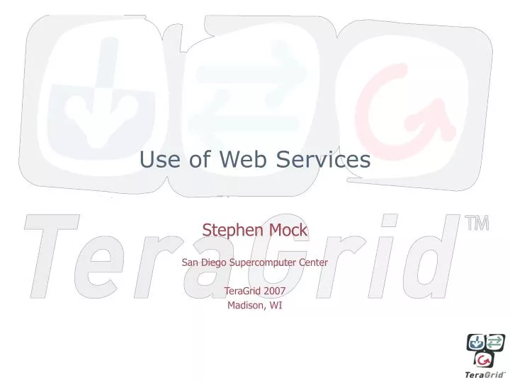 use of web services