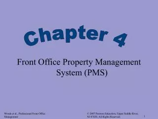 Front Office Property Management System (PMS)