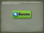 Bavoo.com Provides A Better Way To Search And Browse Through - slide 1