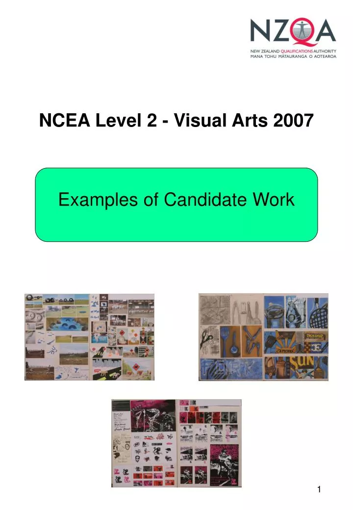 ncea level 2 visual arts 2007