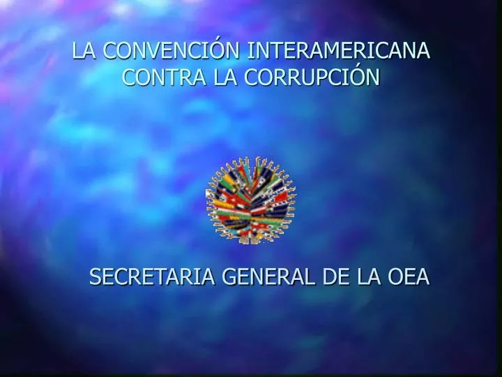 la convenci n interamericana contra la corrupci n