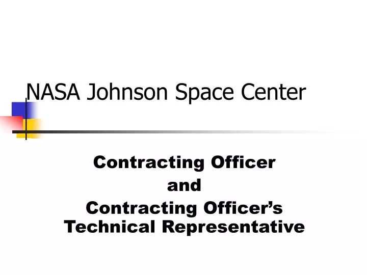 nasa johnson space center