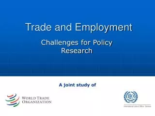 Trade and Employment