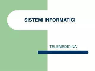 sistemi informatici