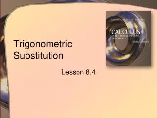 Trigonometric Substitution