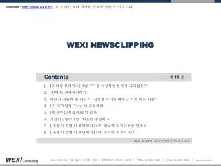 wexi newsclipping