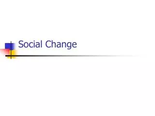 Social Change