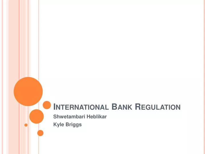 international bank regulation