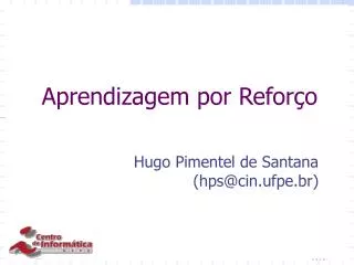 aprendizagem por refor o