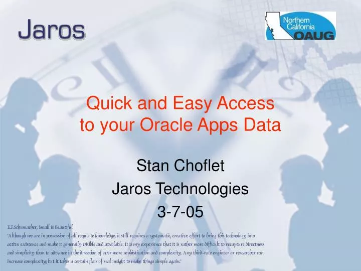quick and easy access to your oracle apps data
