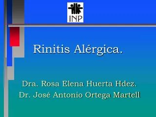 rinitis al rgica