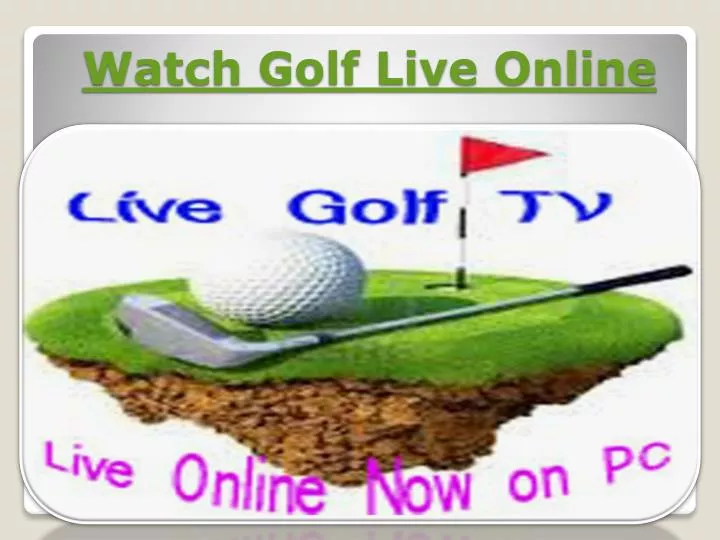 watch golf live online