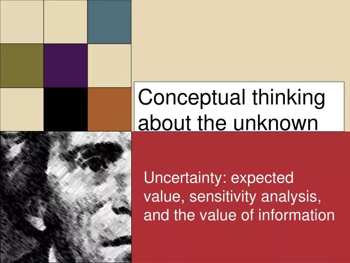 conceptual thinking about the unknown