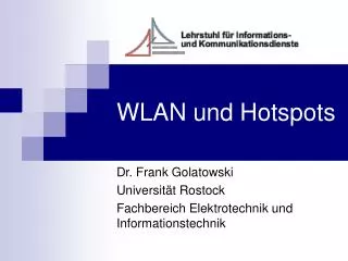 wlan und hotspots