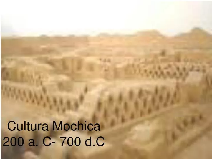 cultura mochica 200 a c 700 d c