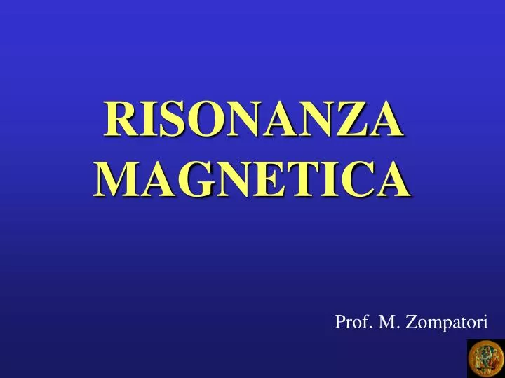 risonanza magnetica