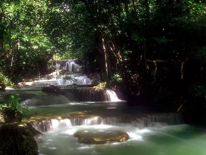 observe a cachoeira