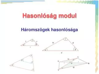 hasonl s g modul