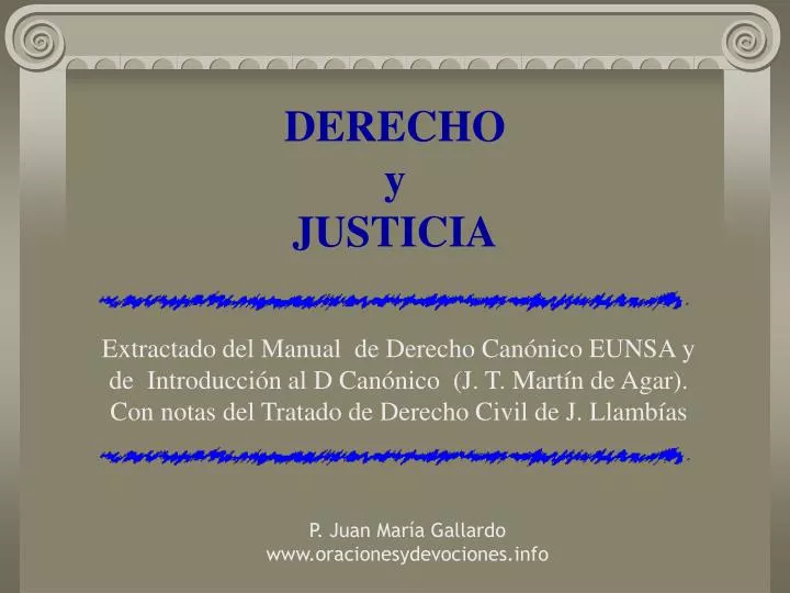 derecho y justicia