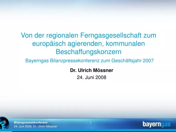 dr ulrich m ssner 24 juni 2008