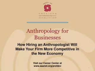Anthropology for Businesses