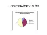 HOSPODÁŘSTVÍ V ČR - slide 1