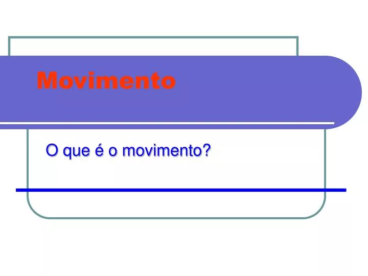 movimento