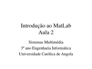 introdu o ao matlab aula 2