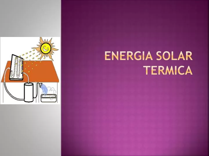 energia solar termica