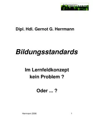 bildungsstandards