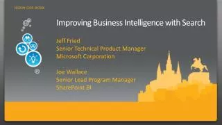 Improving Business Intelligence with Search