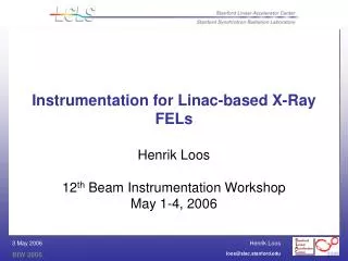 Instrumentation for Linac-based X-Ray FELs