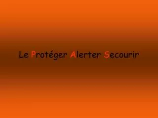 le p rot ger a lerter s ecourir