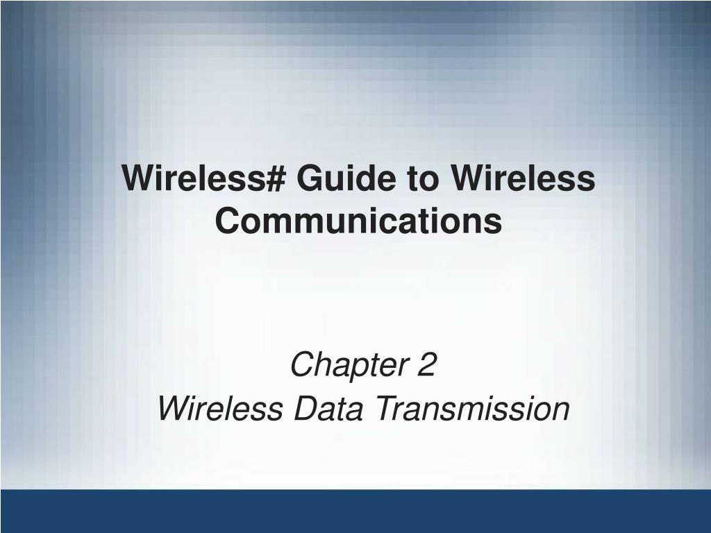 PPT - Wireless# Guide to Wireless Communications PowerPoint ...