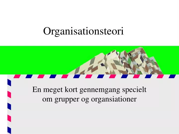 organisationsteori