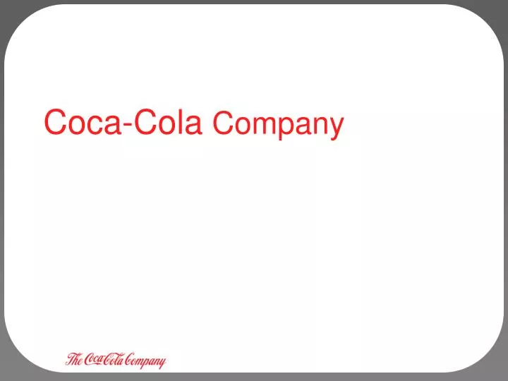 coca cola company
