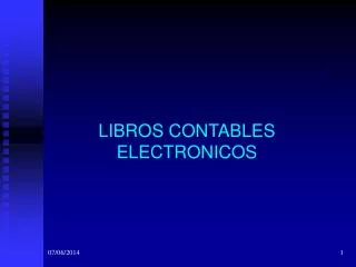libros contables electronicos